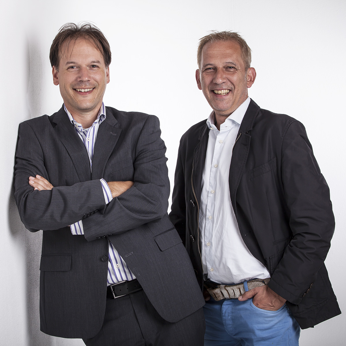 Rob Lubbers and Sjaak de Haan, founders A-label IT